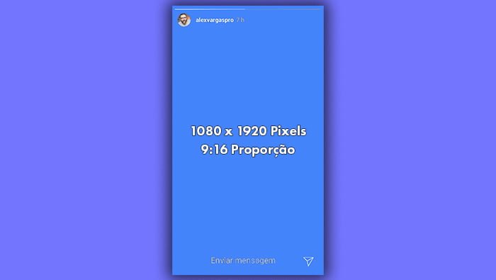 Tamanho da Imagem para Stories no Instagram