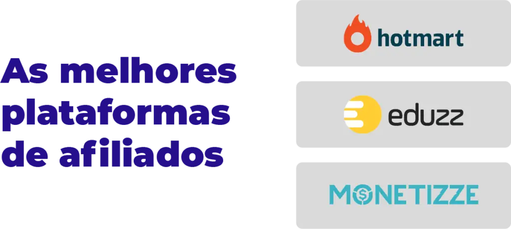 Conheça as Melhores Plataformas de Afiliados: Hotmart, Eduzz e Monetizze